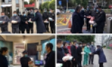 公司领导层慰问一线抗疫员工